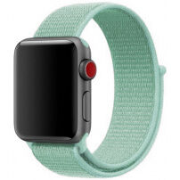 Najlonski čičak-remen za Apple Watch 41 mm / 40 mm / 38 mm - boja mentola