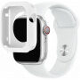 Silikonski remen sa silikonskim kućištem za Apple Watch 41 mm / 40 mm - bijela