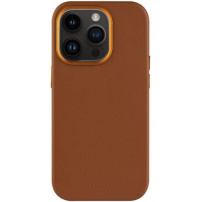 FIXED MagLeather kožna maska s MagSafe za iPhone 13 Pro - smeđa