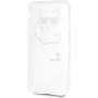 Karl Lagerfeld Fun Eaten No Rope Hard Case maskica za iPhone XS Max - prozirna