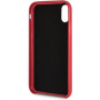 Guess PU Leather Case Triangle maskica za iPhone XR - crvena