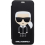 Karl Lagerfeld Ikonik Book futrola za iPhone X / XS - crna
