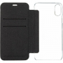 Karl Lagerfeld Ikonik Book futrola za iPhone X / XS - crna