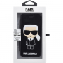 Karl Lagerfeld Ikonik Book futrola za iPhone X / XS - crna