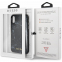Guess Marble TPU futrola za iPhone X / XS - crna