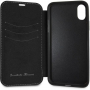 Ferrari Off Track Book futrola za iPhone X / XS - crna