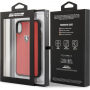 Ferrari Heritage Stripe Hard kožna futrola za iPhone X / XS - crvena