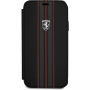 Ferrari Off Track Logo Book futrola za iPhone X / XS - crna