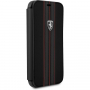 Ferrari Off Track Logo Book futrola za iPhone X / XS - crna