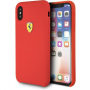 Ferrari SF silikonska futrola za iPhone X / XS - crvena