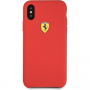 Ferrari SF silikonska futrola za iPhone X / XS - crvena