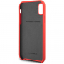 Ferrari SF silikonska futrola za iPhone X / XS - crvena