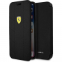 Ferrari Tyres Daphne Book futrola za iPhone X / XS - crna