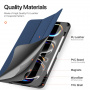 DUX DUCIS Domo futrola s prostorom za Apple Pencil i funkcijom spavanja za iPad Pro 13" (2024/2025) - tamno plava