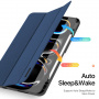 DUX DUCIS Domo futrola s prostorom za Apple Pencil i funkcijom spavanja za iPad Pro 13" (2024/2025) - tamno plava