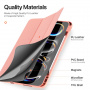 DUX DUCIS Domo futrola s prostorom za Apple Pencil i funkcijom spavanja za iPad Pro 13" (2024/2025) - ružičasta