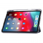 Futrola s prozirnom stražnjom stranom i origami postoljem za iPad Pro 13" (2024/2025) - petrolej plava