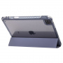 Futrola s prozirnom stražnjom stranom i origami postoljem za iPad Pro 13" (2024/2025) - petrolej plava