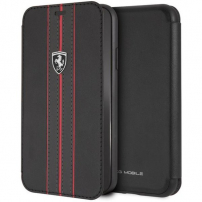Ferrari Off Track Logo Book case futrola za iPhone XR - crna