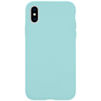 ​Tactical Velvet Smoothie silikonska maska za iPhone X / XS - azurna