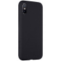 Tactical Velvet Smoothie silikonska maska za iPhone XR - crna