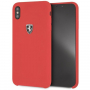 Ferrari Off Track Silicone case maskica za iPhone XS Max - crvena