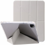Futrola s prozirnom stražnjom stranom i origami postoljem za iPad Pro 13" (2024/2025) - siva