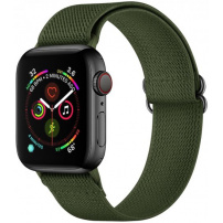 Najlonski remen sa pomičnom kopčom za Apple Watch 42mm / 41mm / 40mm / 38mm - maslinast
