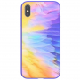NILLKIN Ombre maskica za iPhone XS Max - ljubičasta
