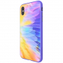 NILLKIN Ombre maskica za iPhone XS Max - ljubičasta