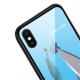 NXE maskica sa staklenom stražnjom stranom za iPhone XS Max - New York
