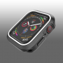 Silikonska maskica za Apple Watch 40mm - crna - bijela