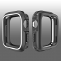 Silikonska maskica za Apple Watch 40mm - crna - bijela