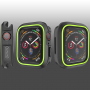 Silikonska maskica za Apple Watch 40mm - crna - zelena