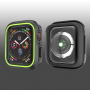Silikonska maskica za Apple Watch 40mm - crna - zelena