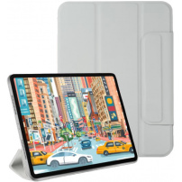 Magnetna futrola sa zatvaranjem na magnet za iPad Air 13" (2024-2026) - siva