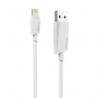 ROCK Certificirani MFi lightning kabel za sinkronizaciju i napajanje za Apple iPhone / iPad / iPod - bijela - 2m