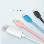 ROCK Certificirani MFi lightning kabel za sinkronizaciju i napajanje za Apple iPhone / iPad / iPod - bijela - 2m