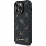 Karl Lagerfeld Karl Heads Pattern Cover sa MagSafe za iPhone 14 Pro Max - crna