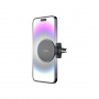 FIXED MagRound MagSafe 15W nosač ventilacijske rešetke za iPhone - crni