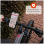 FIXED Bikee Plus univerzalni držač za bicikl za iPhone - crni