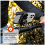 FIXED Bikee Plus univerzalni držač za bicikl za iPhone - crni