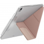 UNIQ Camden Click torbica s origami postoljem i prostorom za Apple Pencil za iPad Air 11" (2024-2026) - roza
