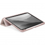 UNIQ Moven torbica s origami postoljem i prostorom za Apple Olovka za iPad Air 13" (2024-2026) - roza