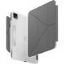 UNIQ Camden Click torbica s origami stalkom i prostorom za Apple Pencil za iPad Pro 11" (2024/2025) - siva