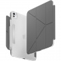 UNIQ Camden Click torbica s origami stalkom i prostorom za Apple Pencil za iPad Pro 13" (2024/2025) - siva