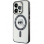 Karl Lagerfeld IML Karl's Head maska sa MagSafe za iPhone 15 Pro - crna