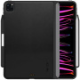 Spigen Thin Fit Pro Cover with Keyboard Cutout za iPad Pro 12.9" (2018-2022) - crna