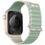 UNIQ Revix Evo dvostrani remen za Apple Sat 42mm / 41mm / 40mm / 38mm - mint bež