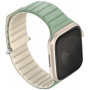 UNIQ Revix Evo dvostrani remen za Apple Sat 42mm / 41mm / 40mm / 38mm - mint bež